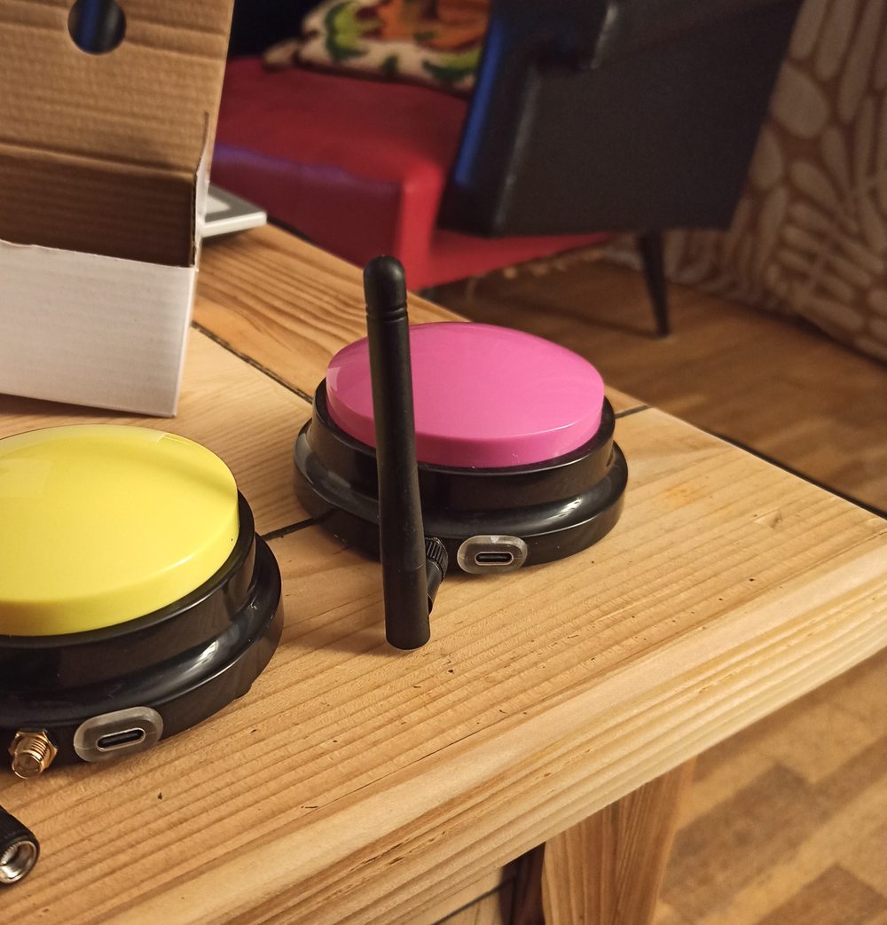 Buzzer quiz connecté